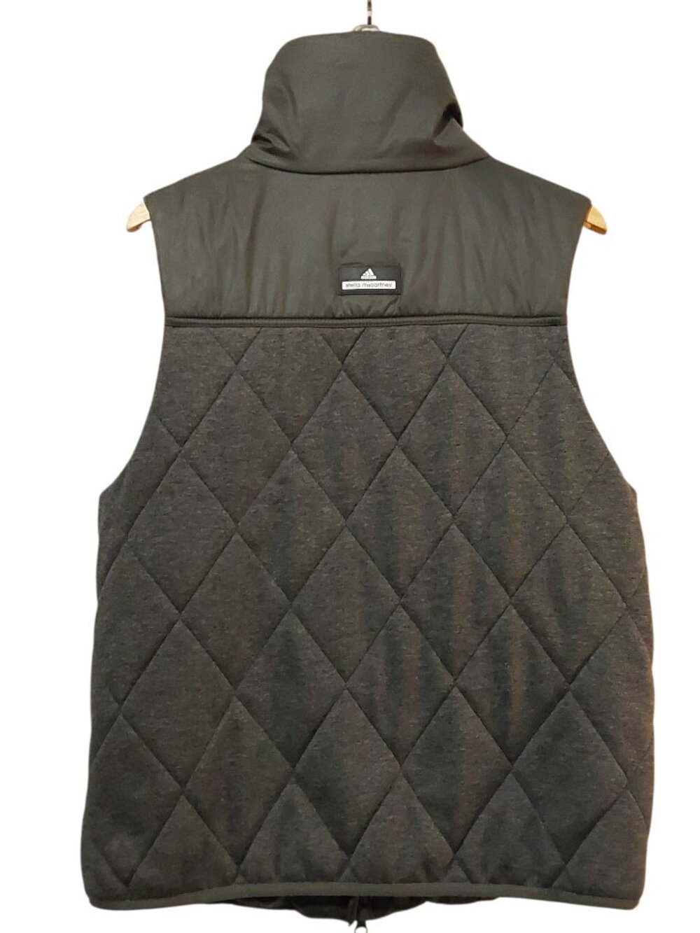 Adidas x Stella McCartney Lightweight Puffer Vest Gilet Green Utility/Luxury - L - Picture 8 of 13